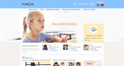 Desktop Screenshot of nz.kumonglobal.com